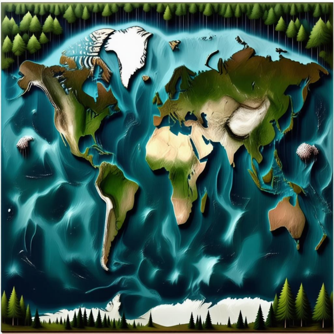 Map Of Deciduous Forests In The World