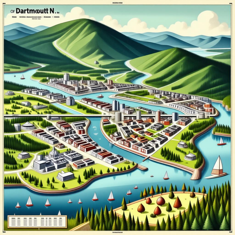 Map Of Dartmouth Ns