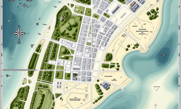 Map Of Fenwick Island Delaware