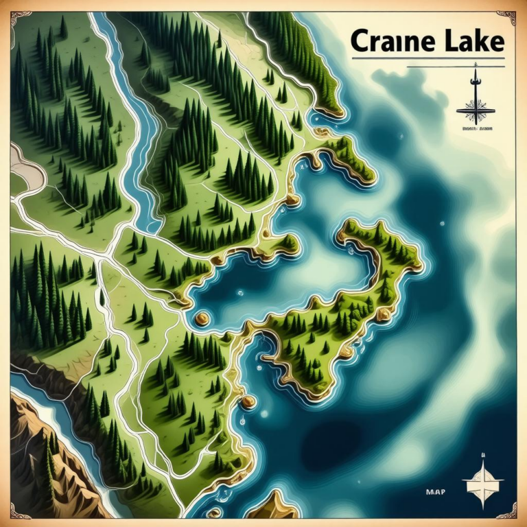 Map Of Crane Lake Mn