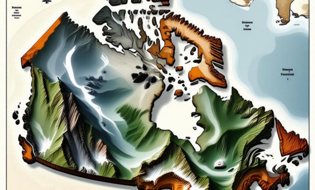 Map Of Canada Rockies