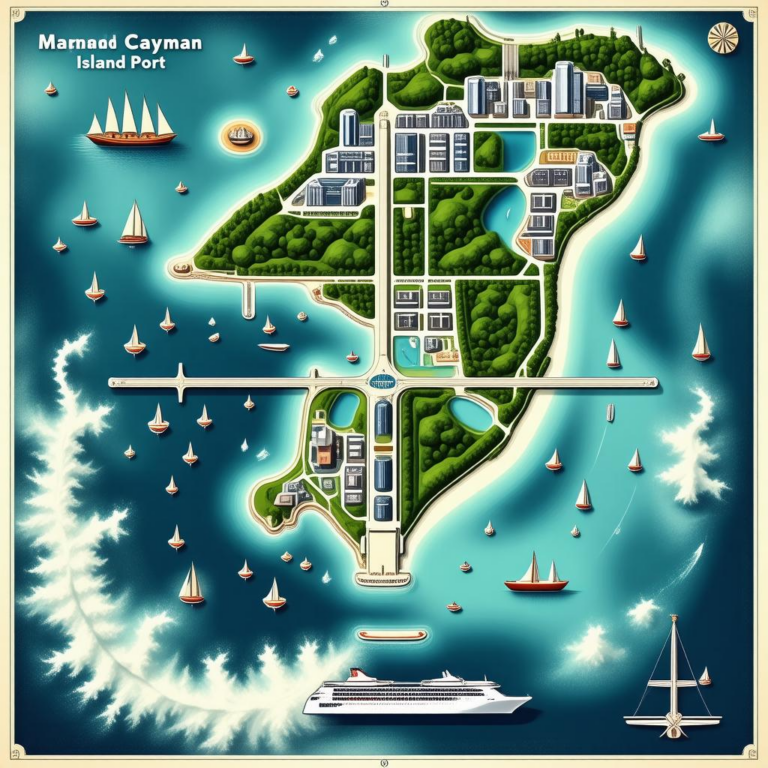 Map Of Grand Cayman Island Cruise Port
