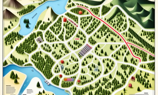 Map Of Bidwell Park