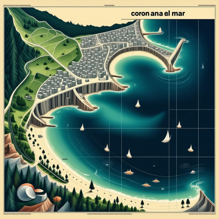 Map Of Corona Del Mar