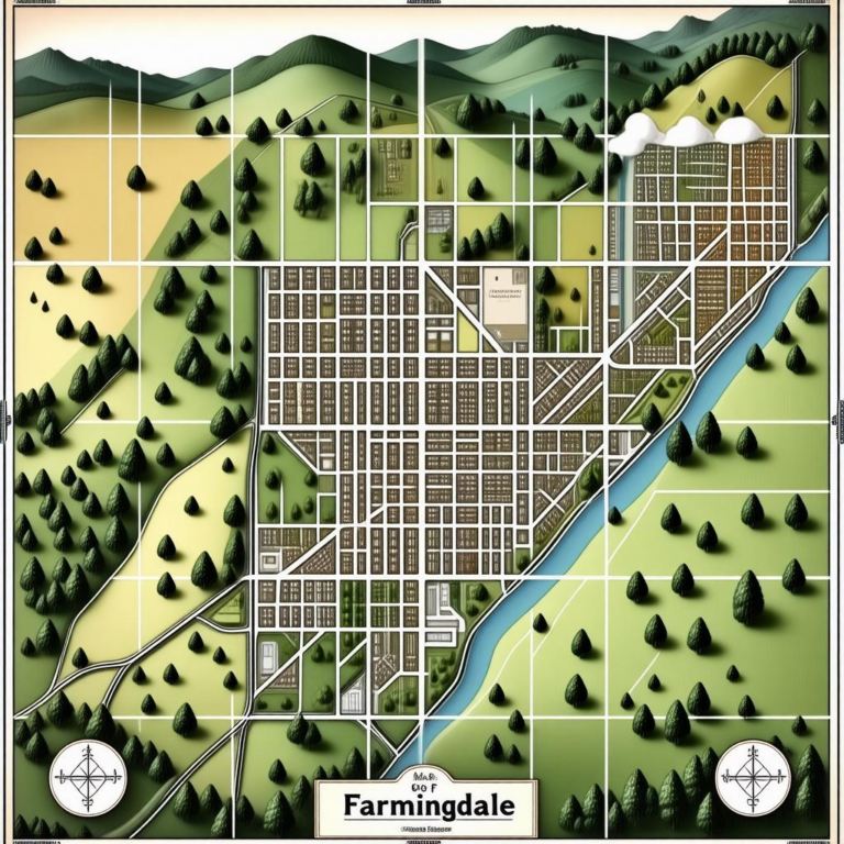 Map Of Farmingdale