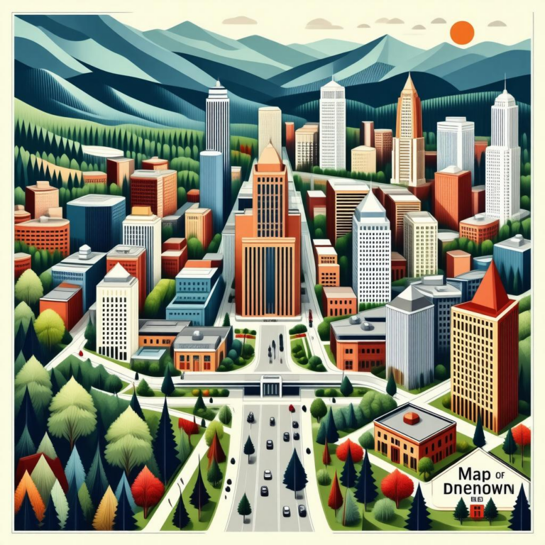 Map Of Downtown Asheville Nc