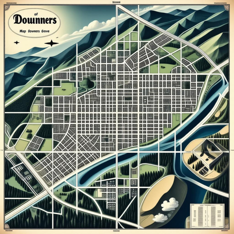 Map Of Downers Grove