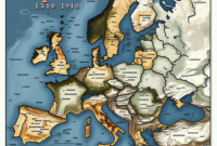 Map Of Europe 1910