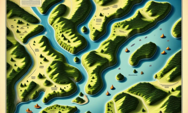 Map Of Deep Creek Lake Md