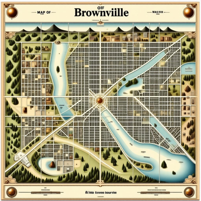 Map Of Brownsville