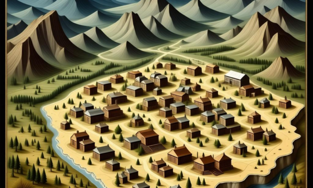 Map Of Ghost Towns In South Dakota