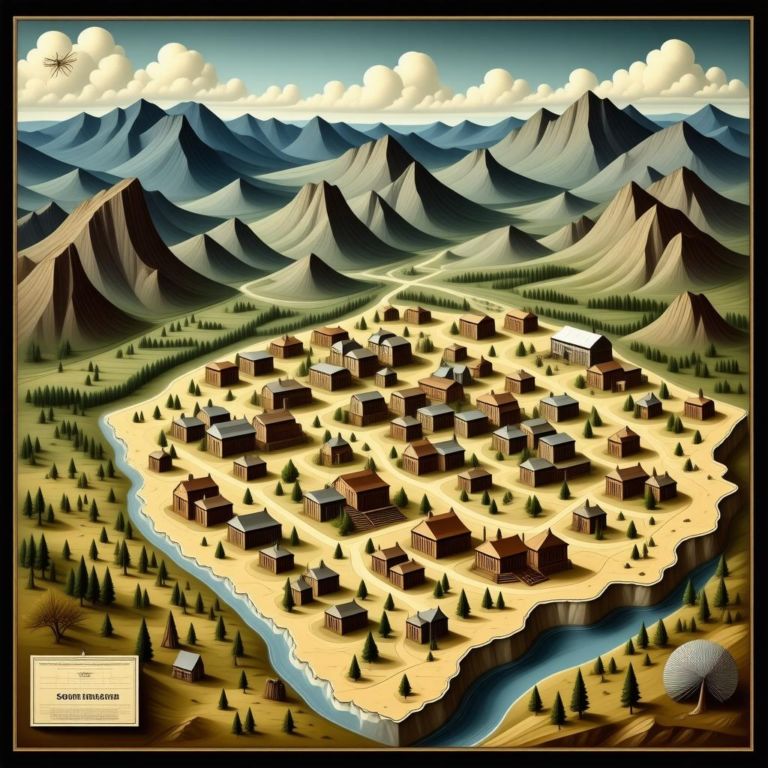 Map Of Ghost Towns In South Dakota