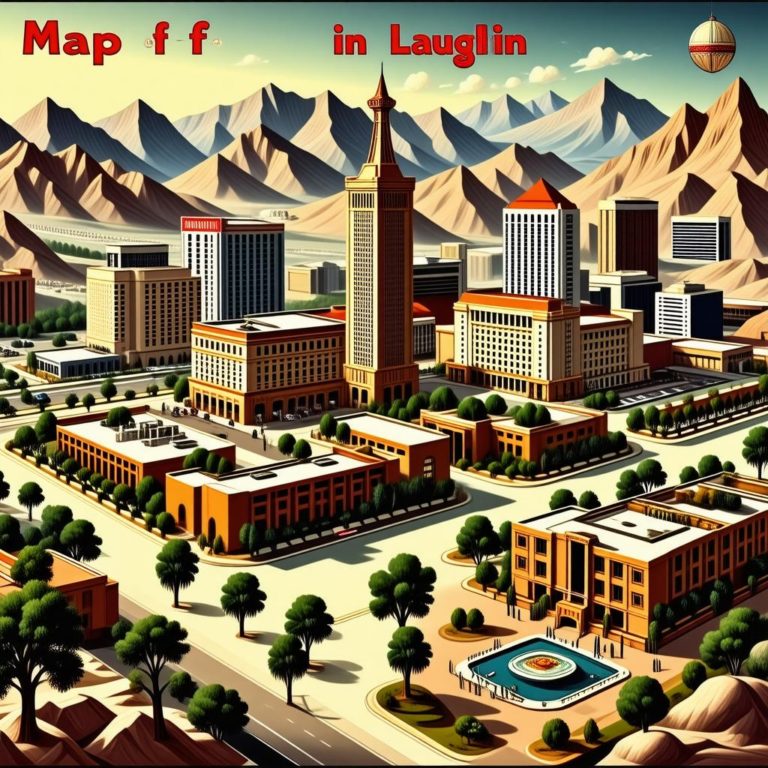 Map Of Casinos In Laughlin Nevada
