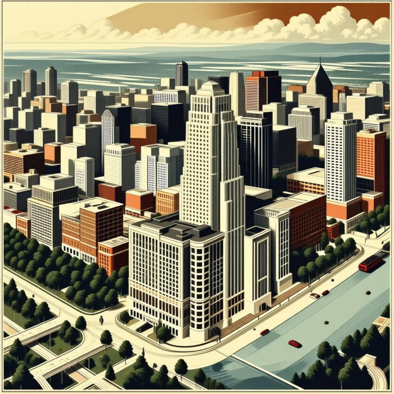 Map Of Downtown Atlanta Ga