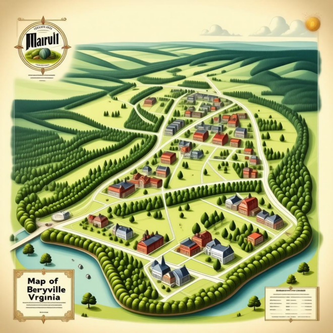 Map Of Berryville Virginia