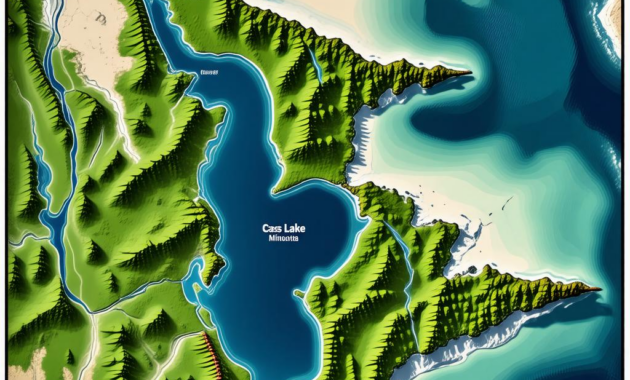 Map Of Cass Lake Minnesota