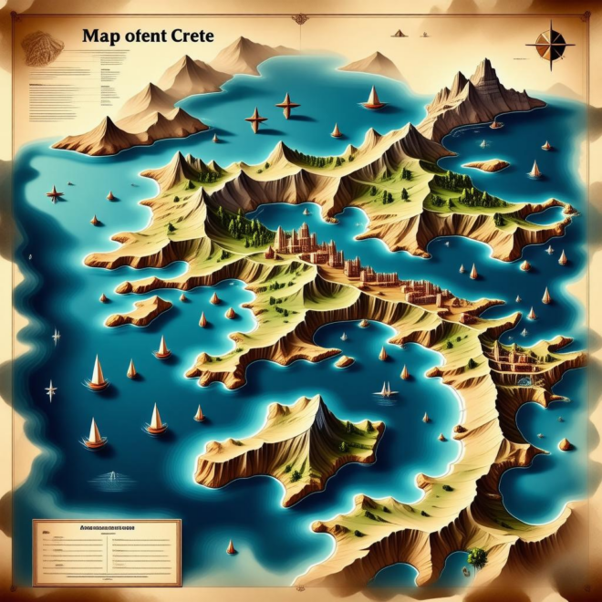 Map Of Ancient Crete