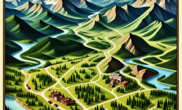 Map Of Athol Idaho
