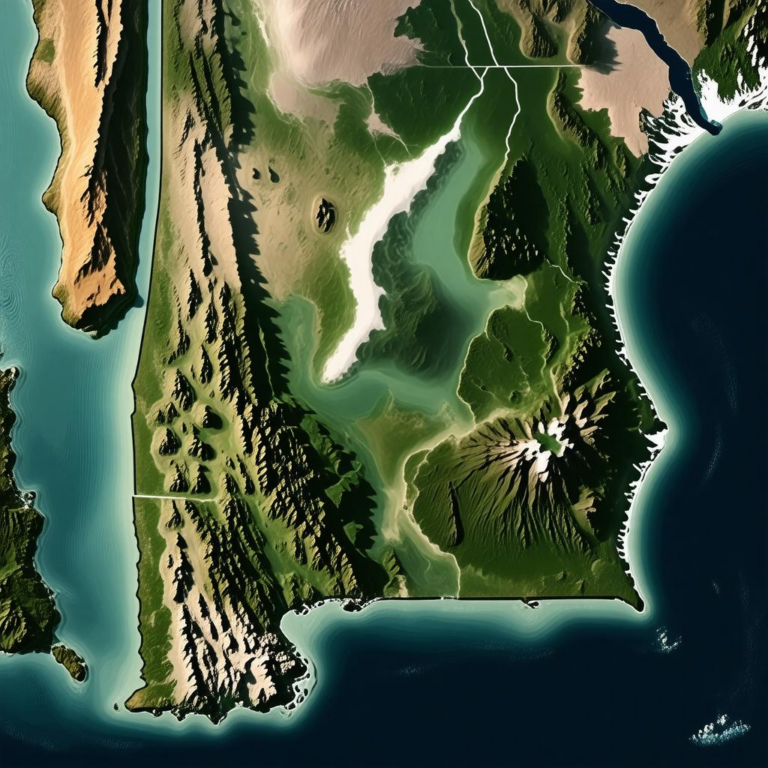 Map Of Alabama And Mississippi
