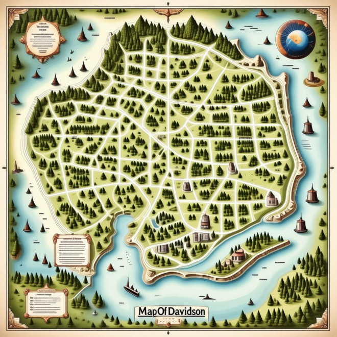 Map Of Davidson