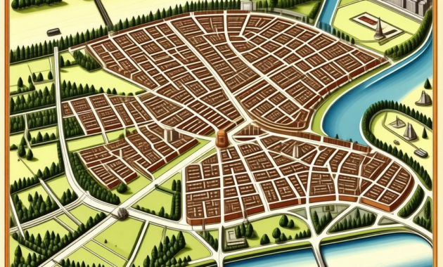Map Of Central Dublin Ireland