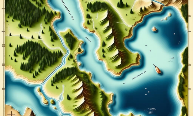 Map Of Douglas Lake Tn