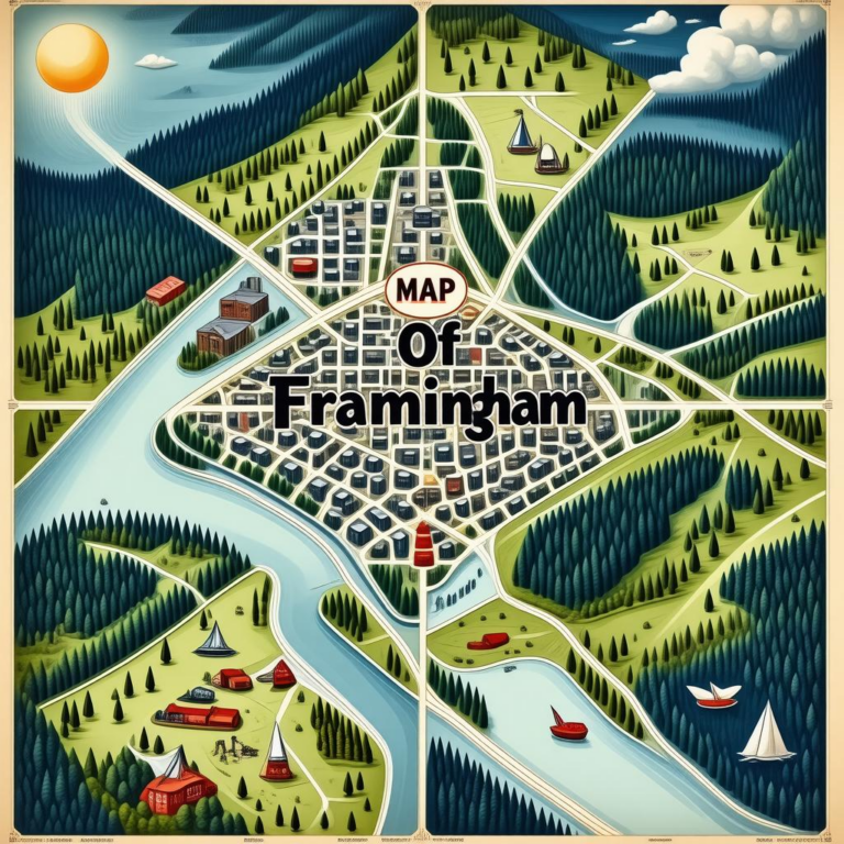 Map Of Framingham