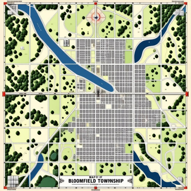 Map Of Bloomfield Township Mi
