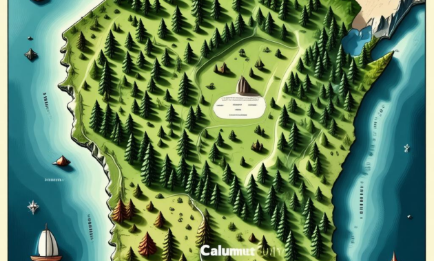 Map Of Calumet County Wisconsin