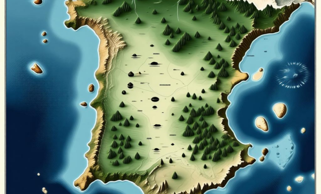 Map Of Garabandal Spain