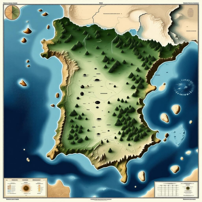 Map Of Garabandal Spain