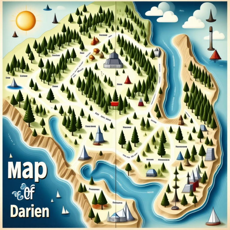 Map Of Darien Ga