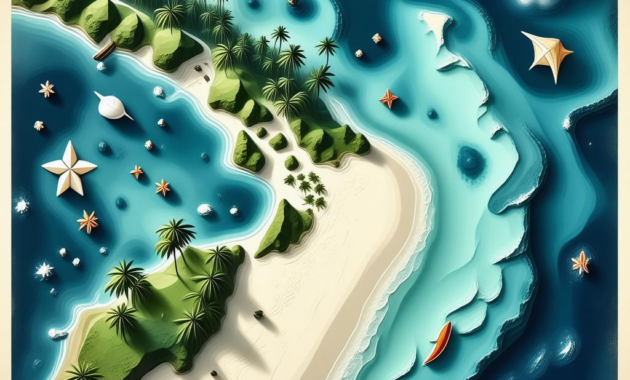 Map Of Cayman Islands Seven Mile Beach