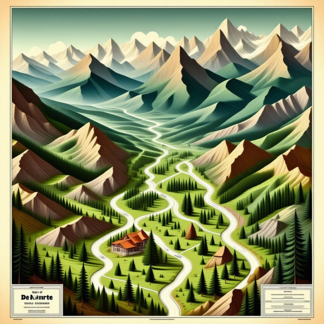 Map Of Del Norte Colorado