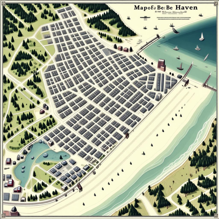 Map Of Beach Haven Nj