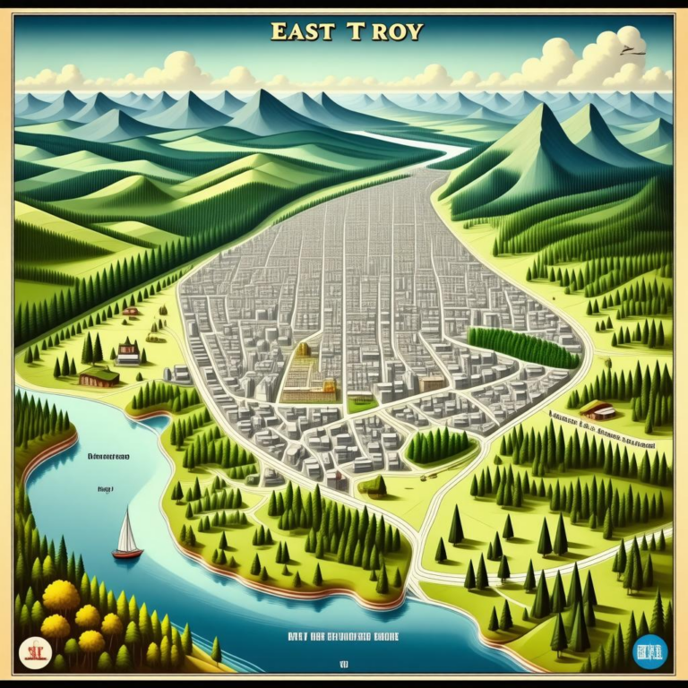 Map Of East Troy Wi