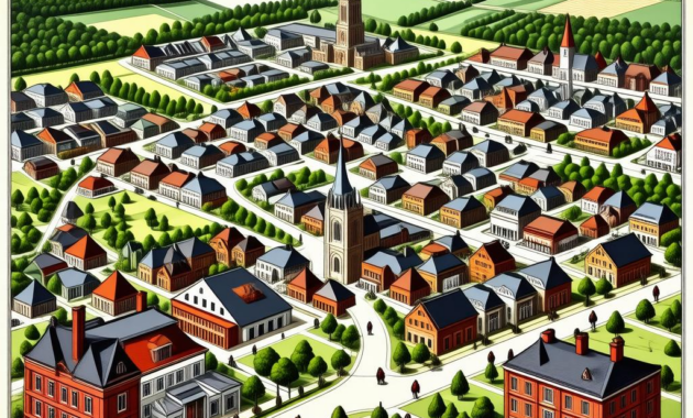 Map Of German Village Columbus Ohio