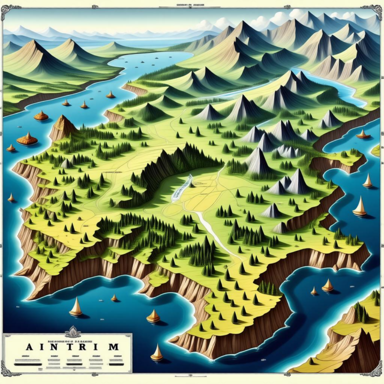 Map Of Antrim