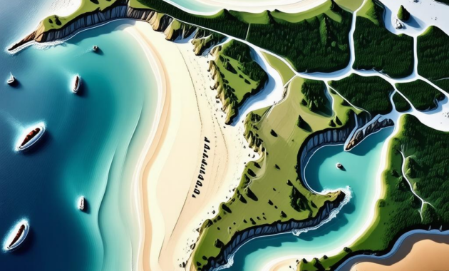 Map Of Beaches In Maryland