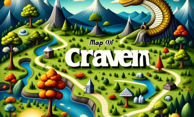 Map Of Craven
