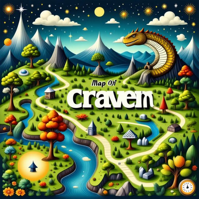 Map Of Craven