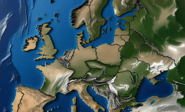 Map Of Europe In 2000