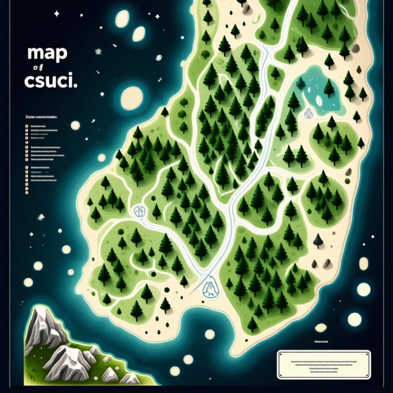 Map Of Csuci