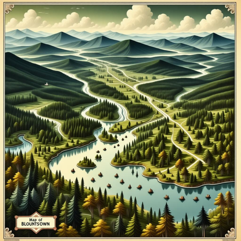 Map Of Blountstown Florida