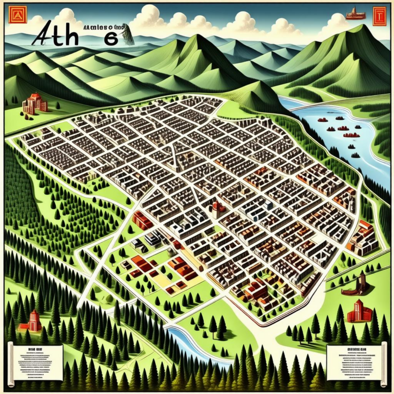 Map Of Athens Ohio