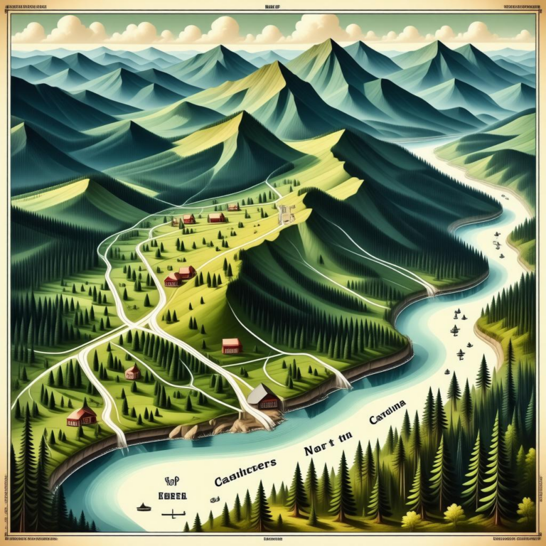 Map Of Cashiers North Carolina