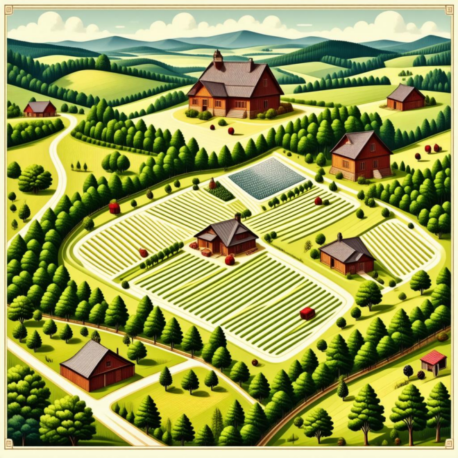 Map Of Blackberry Farm