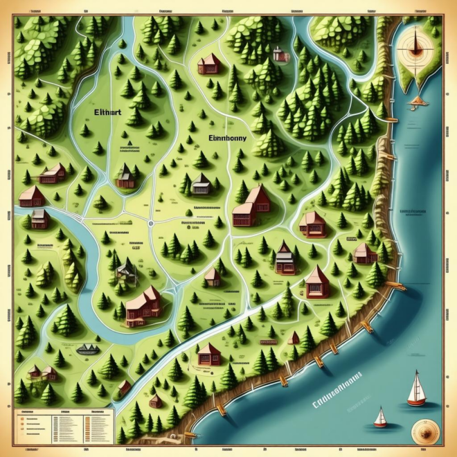 Map Of Elkhart County Indiana