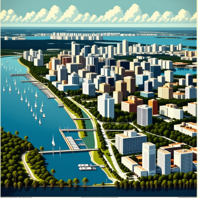 Map Of Downtown Sarasota Florida