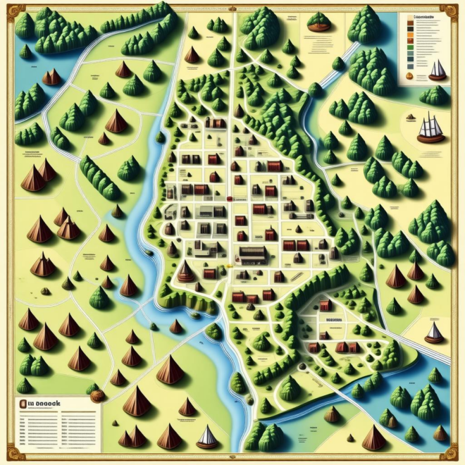 Map Of Cambridgeshire County